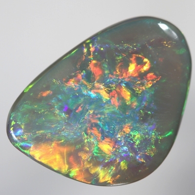 SOLID SEMI BLACK OPAL The brightest 5/5 Flame pattern, top quality. SEE VIDEO